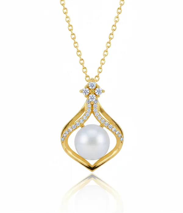 Gold_Aurelian_Arc_Pendant_For_Women